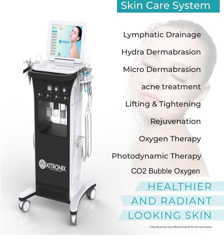 Oxitronix Visage Facial Machine 10 in 1 Hydra-dermabrasion Facial Machine